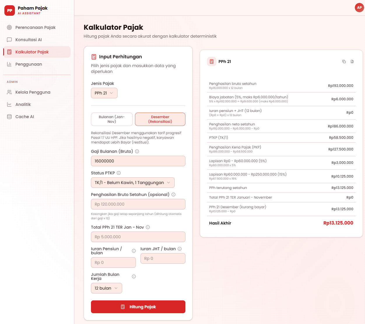 Comprehensive Tax Calculators