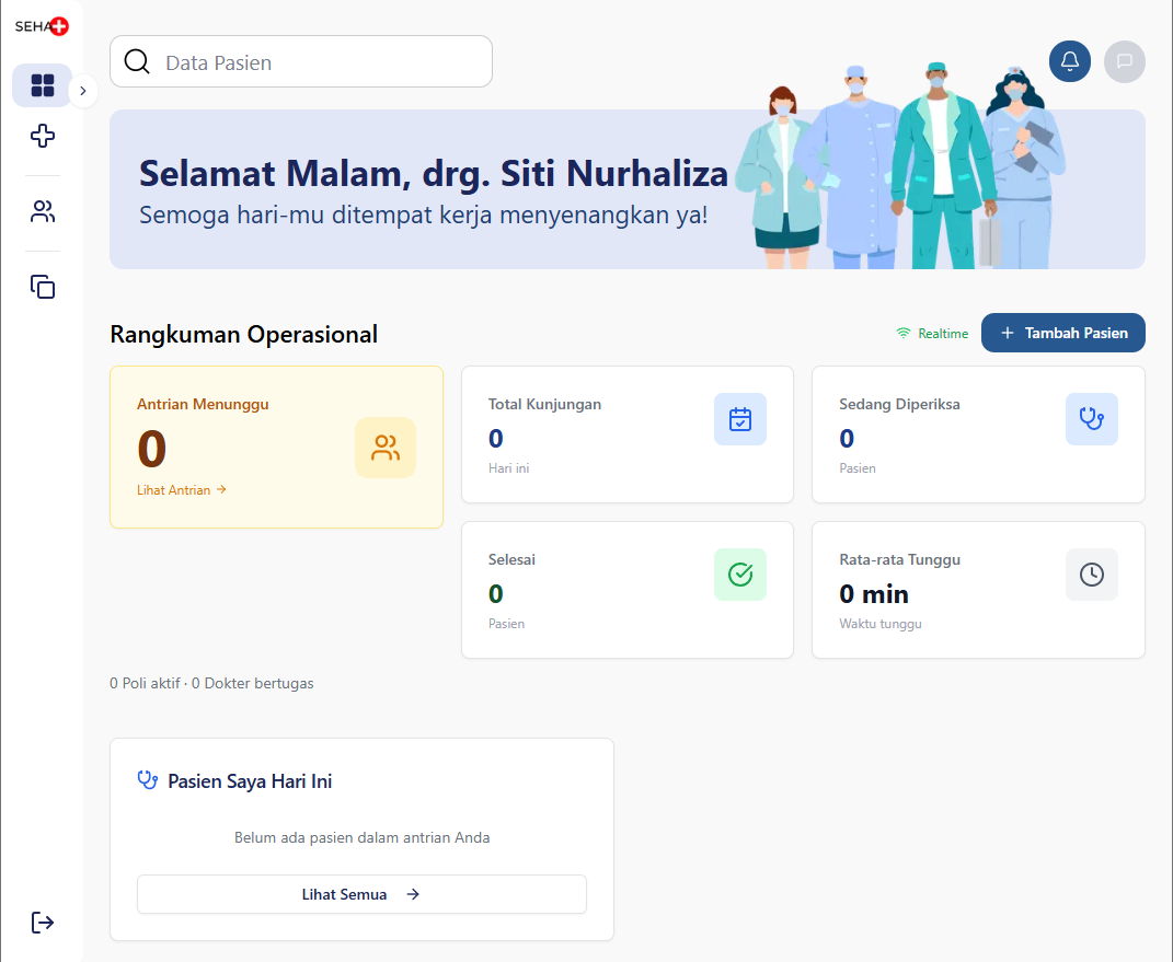 SEHA+ Doctor Dashboard